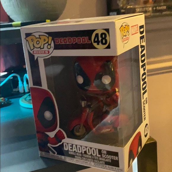 deadpool scooter funko pop